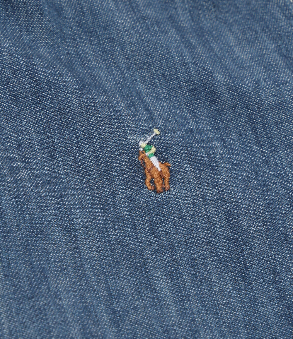 Джинсовая рубашка POLO RALPH LAUREN - голубой(713843)