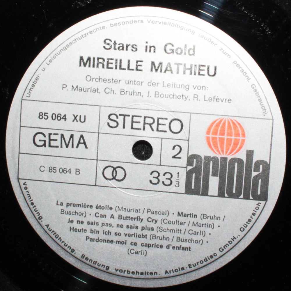 Mireille Mathieu / Stars In Gold (2LP)