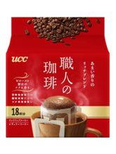 Кофе молотый UCC Red label в дрип-пакетах 18 шт x 4 уп