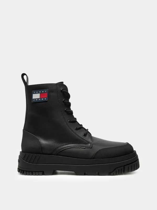 Ботинки мужские TOMMY JEANS TJM LACE UP LEATHER