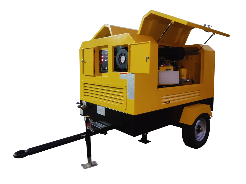 Дизельный компрессор Berg М-18-20 на шасси
