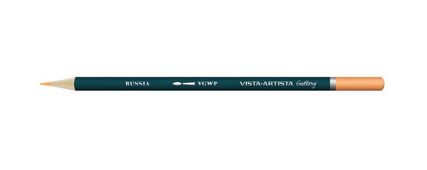 Карандаш акварельный художественный заточенный, 6 шт, 202 Телесный (Flesh), Vista-Artista Gallery VGWP