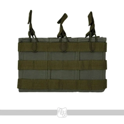 АКМ 3 MOLLE. Сумка для 3 магазинов АК без клапана