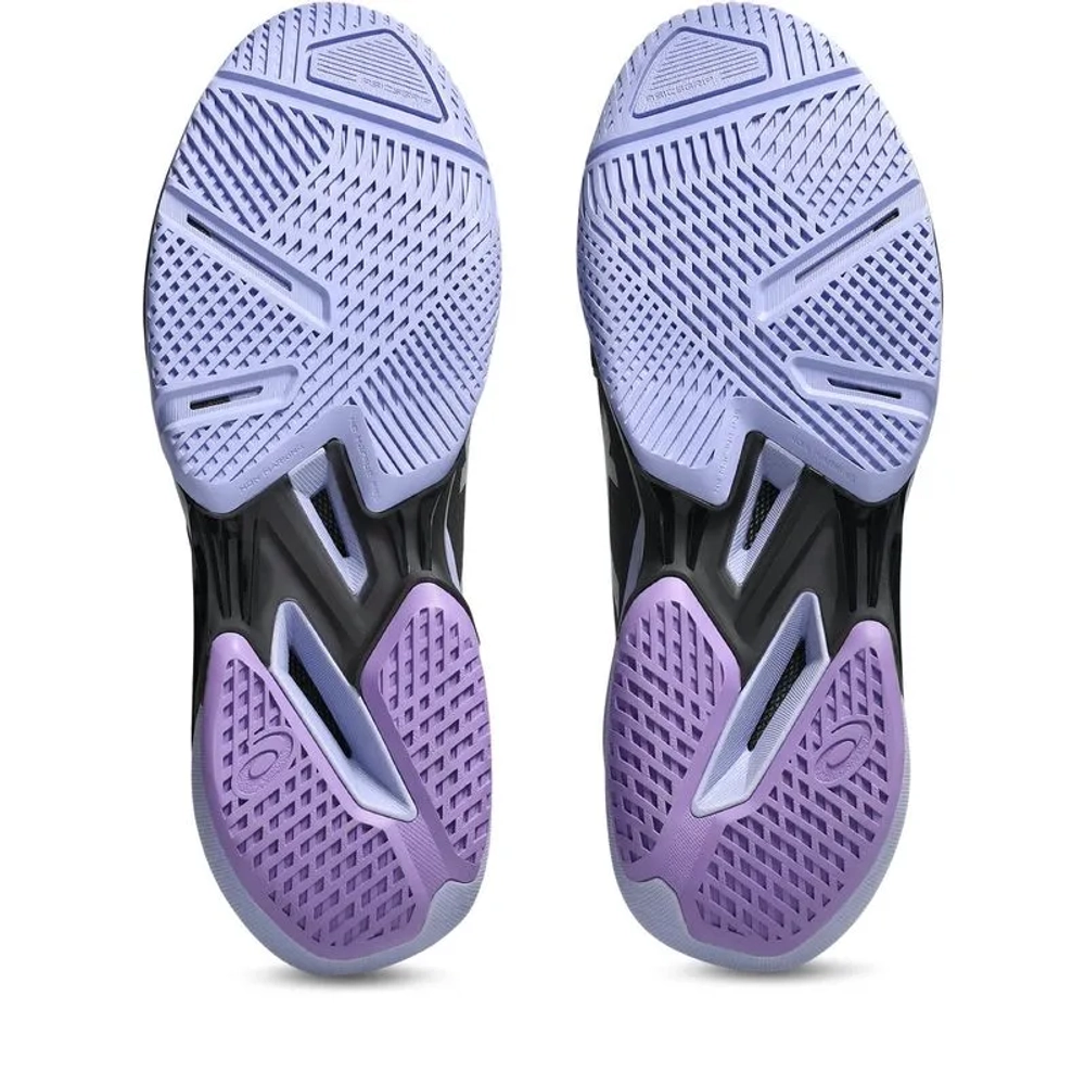 Мужские теннисные кроссовки Asics Solution Speed FF 4 Night Energy - graphite grey/pure silver