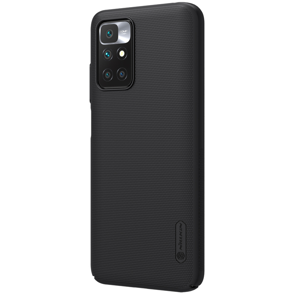 Тонкий жесткий чехол от Nillkin для смартфона Xiaomi Redmi 10 и 10 Prime, серия Super Frosted Shield