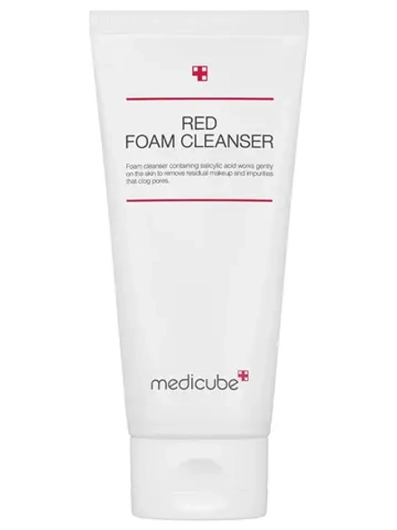 Medicube Противовоспалительная пенка для умывания с салициловой кислотой Red Foam Cleanser 120 мл
