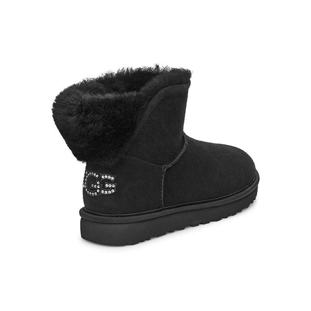 Сапоги UGG Classic Bling Mini, 1105364-BLK