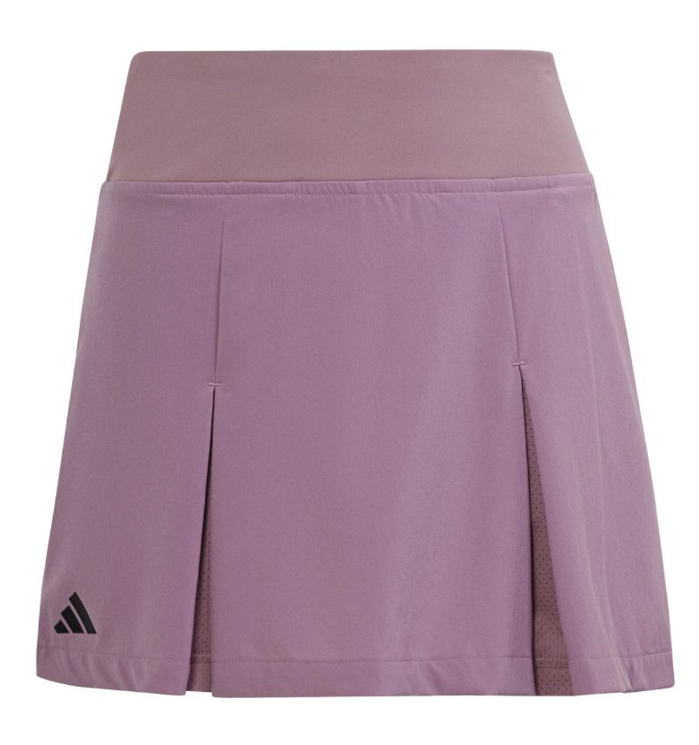 Юбка для девочки теннисная Adidas Girls Club Pleat Skirt - Фиолетовый