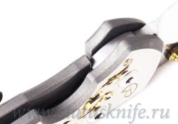 Нож Chris Reeve Small Sebenza 21 CGG Gold Leafфотография - 7
