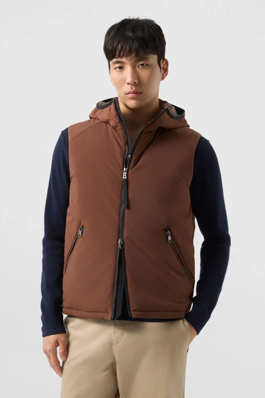 Куртка-жилет BOGNER CLION-D в коричневом цвете
