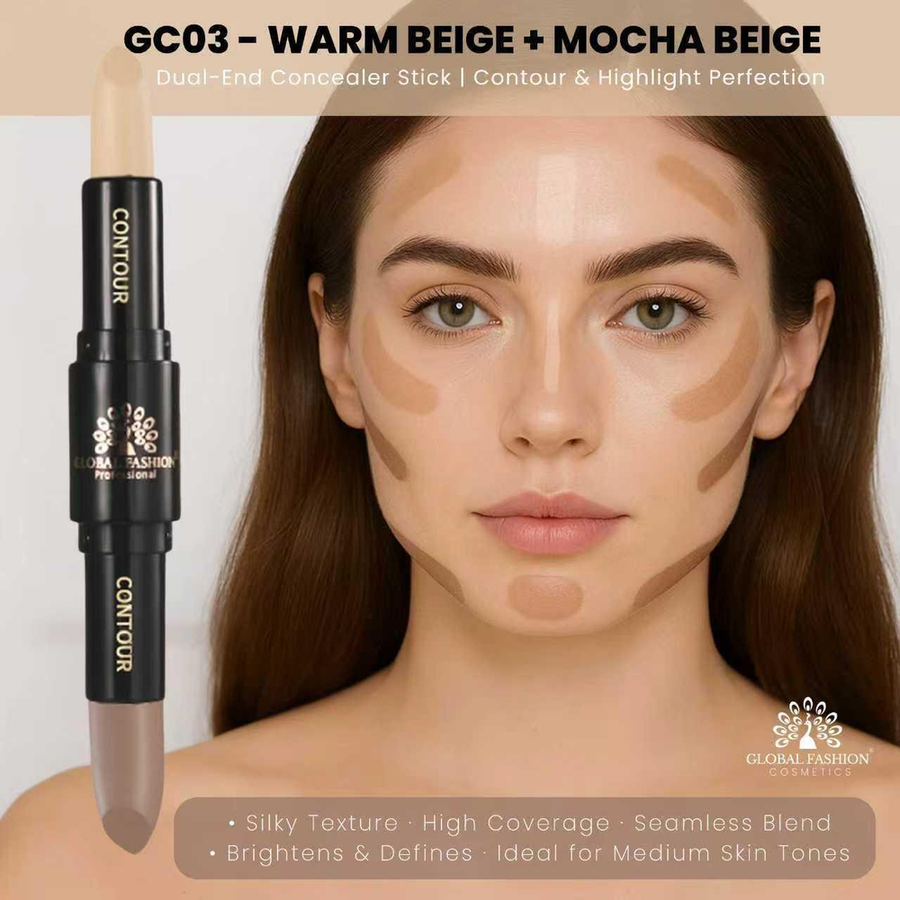 Контурирующий стик для лица, Global Fashion, GC03