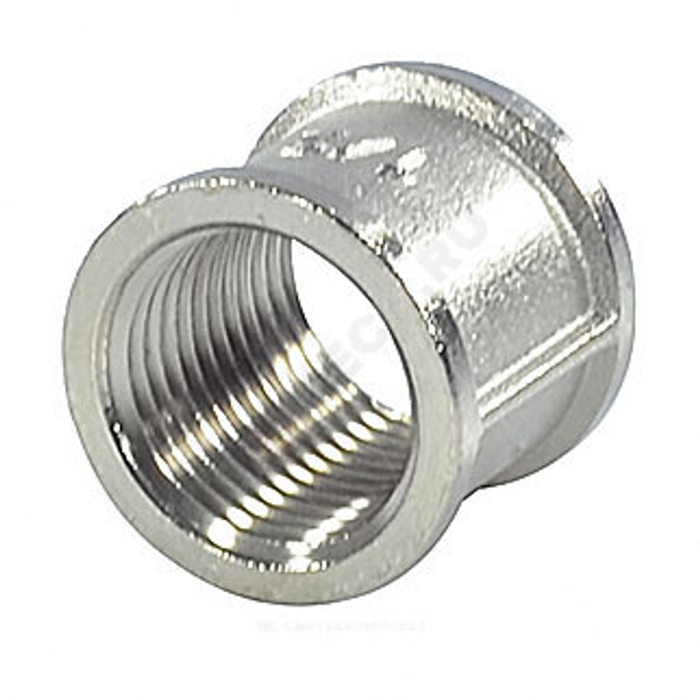 Муфта латунь никель Ду 20 (3/4") ВР/ВР SantechSystems