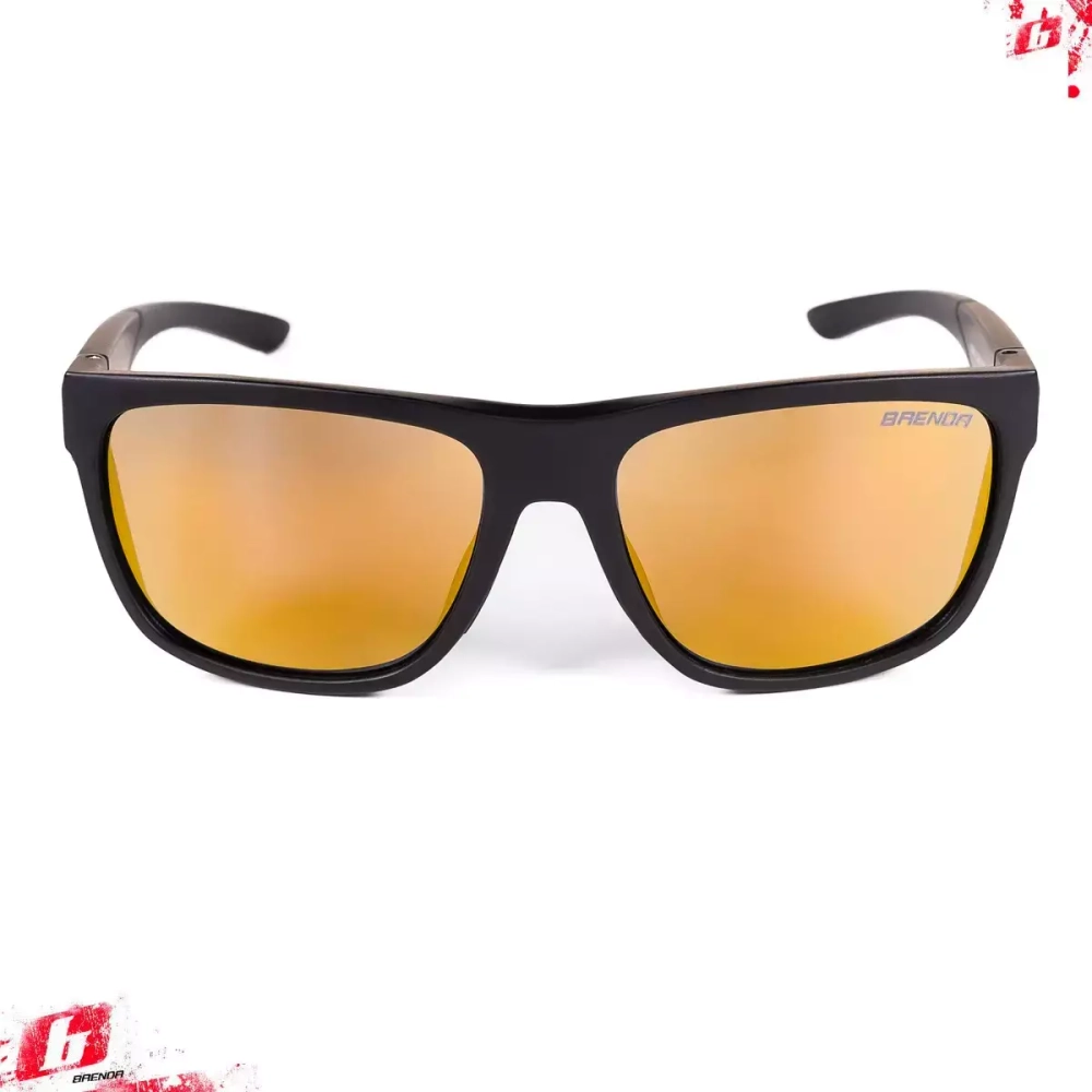 Очки BRENDA мод. BS9001 C3 mat black-gold