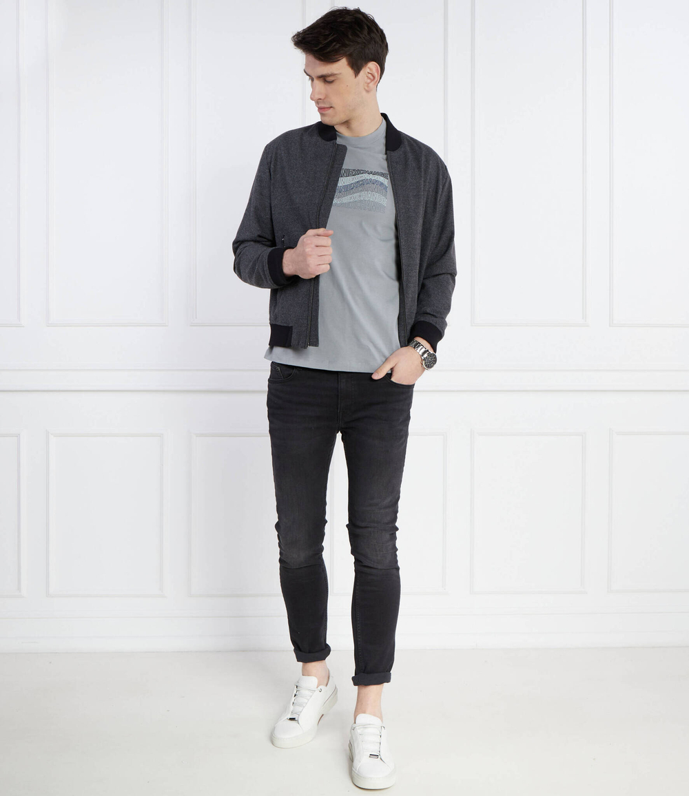 Футболка Armani Exchange - серый(3DZTLE ZJ9JZ)