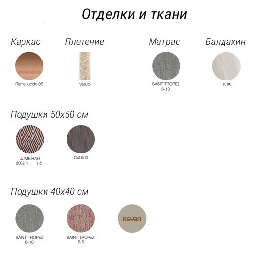 Лаунж-диван с балдахином Planet