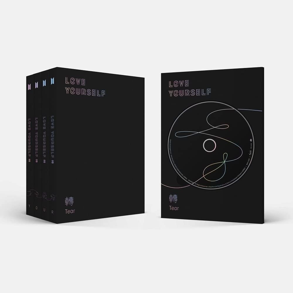Альбом BTS - Love Yourself 'Tear' 3rd Album 4 Version SET