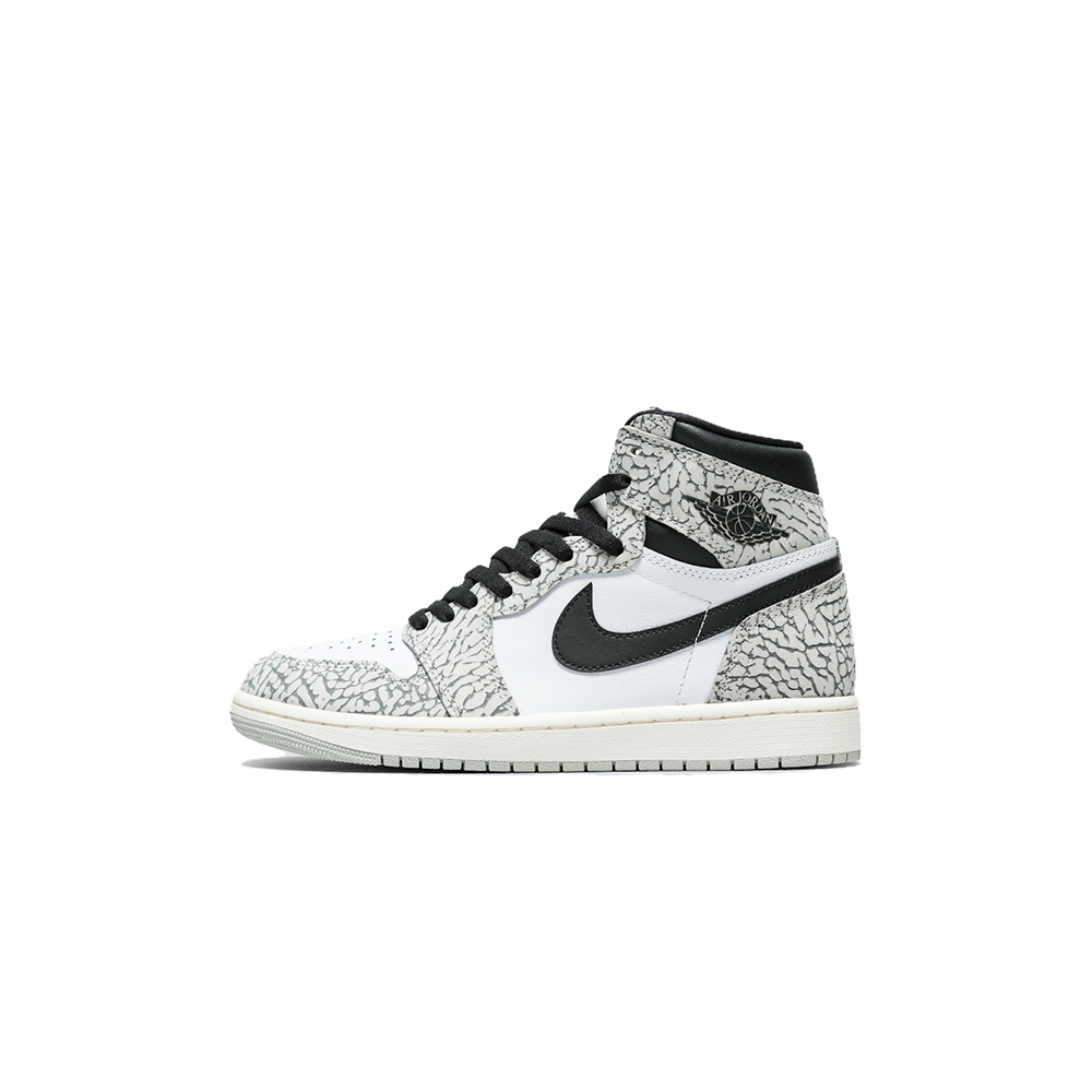 Nike Air Jordan 1 Retro High OG GS "White Cement"