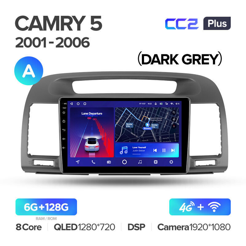 Teyes CC2 Plus 9" для Toyota Camry 2001-2006