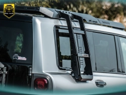 Боковая лесенка MEIKA (HT22) к багажнику MEIKA (HS2) для HAVAL H9 (2024+)
