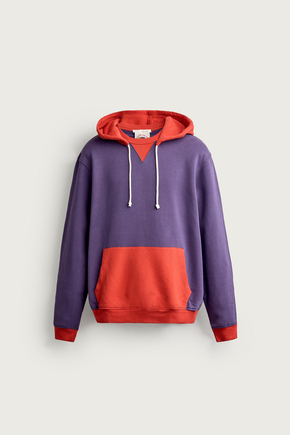 ХУДИ С КОНТРАСТАМИ FRUIT OF THE LOOM™ — ZARA
