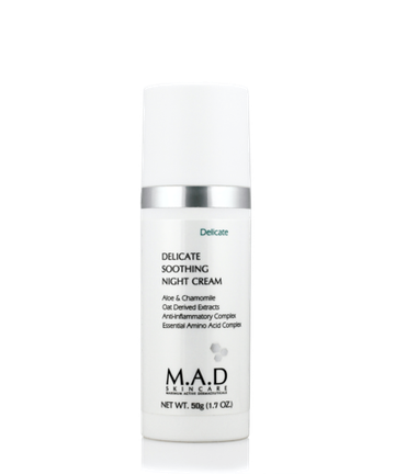 M.A.D. Skincare Успокаивающий ночной крем для ухода за чувствительной кожей,50мл | Delicate Soothing Night Cream