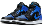 Air Jordan 1 Mid 'Hyper Royal Black'