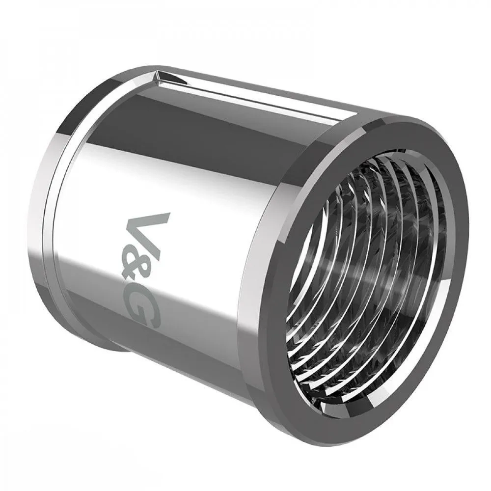 Муфта соединительная ВхВ, хромированная 3/4" VALOGIN VG-204402
