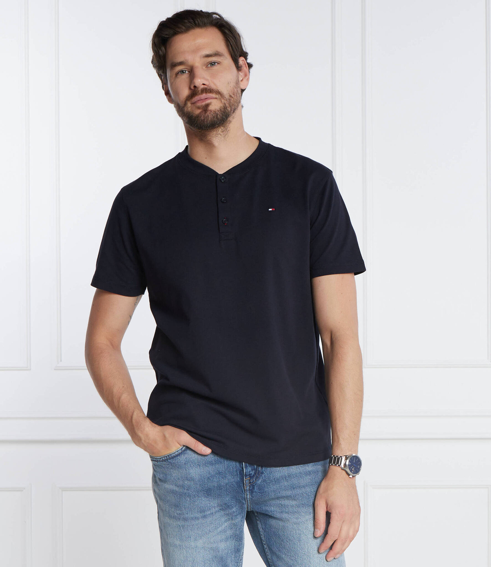 Футболка HENLEY Tommy Hilfiger - темно-синий(UM0UM02803)