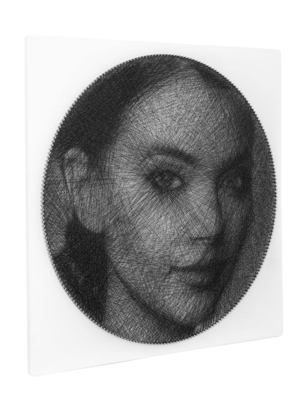 Фотокартина нитями RingString своими руками, основа картины квадрат, создается нитями по вашей фотографии