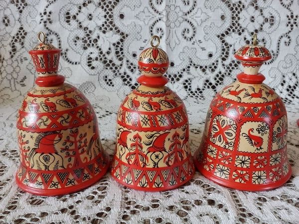 Деревянный колокольчик: мастер-класс по росписи Деревянный колокольчик: мастер-класс по росписи