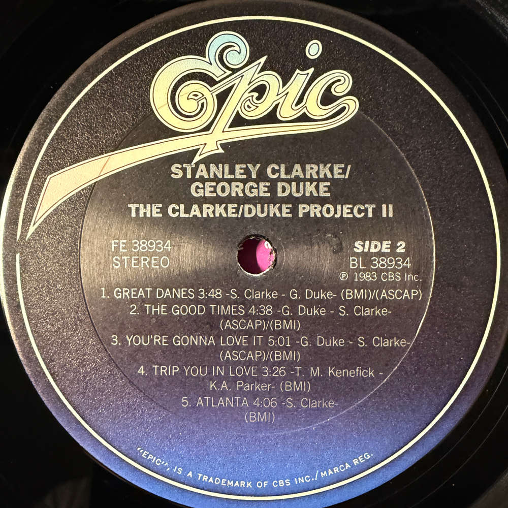 Stanley Clarke/George Duke – The Clarke / Duke Project II (США 1983г.) Т