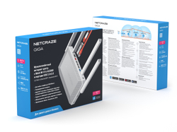 Wi-Fi(6) Роутер Netcraze Giga