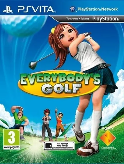 PS VITA Everybody’s Golf (Б/У, Английская версия, PCSF-00006)