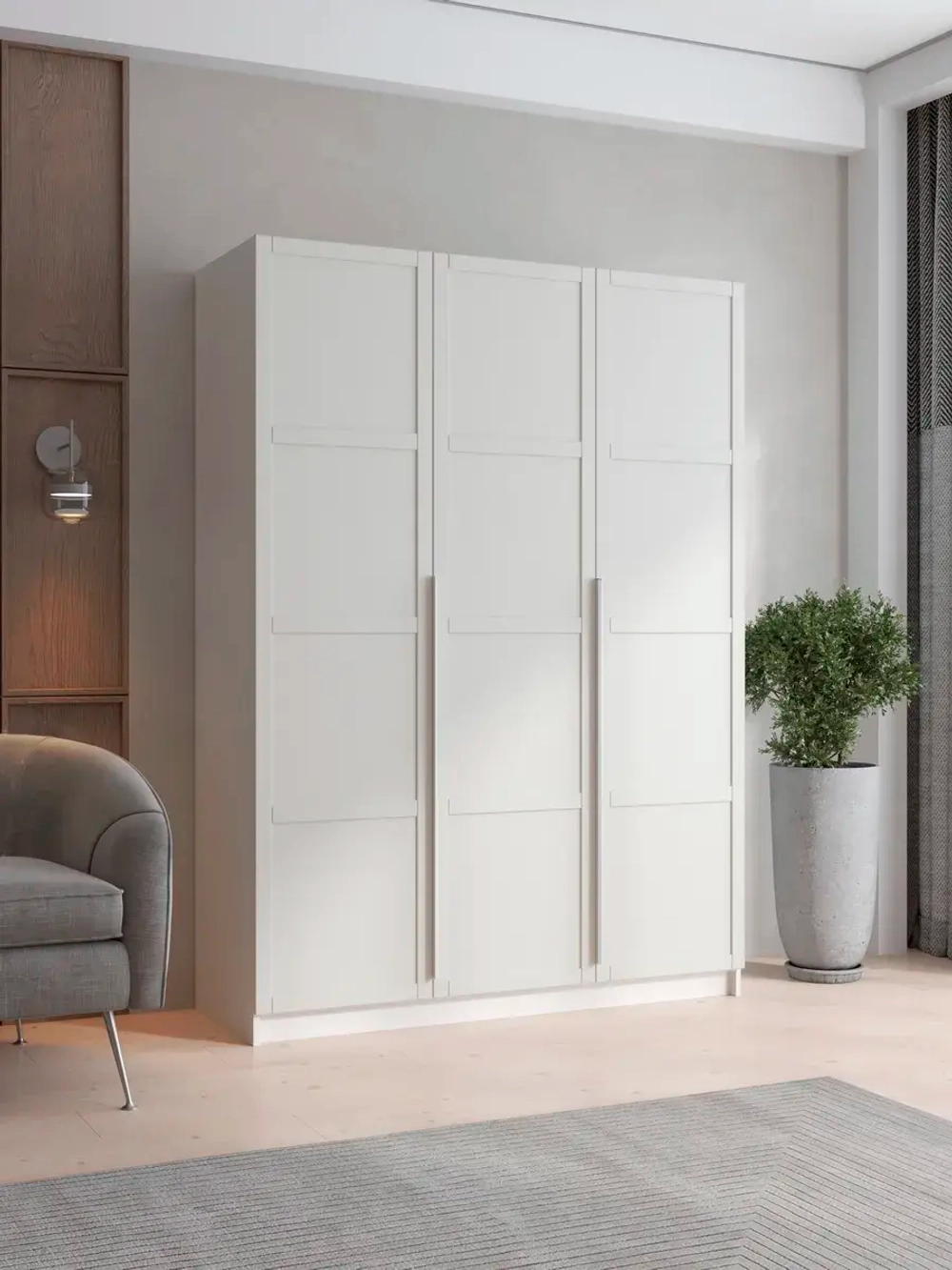 Шкаф распашной Luxury 3, 120 см