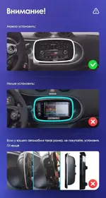Магнитола для Mercedes-Benz Smart ForTwo/ForFour W453 2014-2023 - FarCar S500+TS10 монитор 12.3" 2K QLED на Android 14, Быстрая, CarPlay, 4G SIM-слот