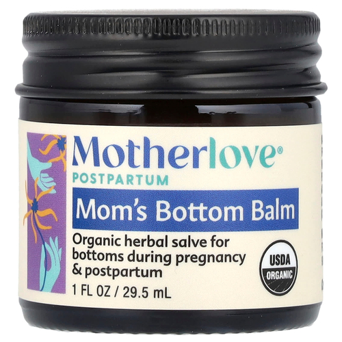 Motherlove, восстановление после родов, успокаивающий бальзам для интимных зон, 29,5 мл