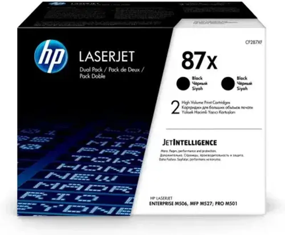 Картридж HP 87X (CF287XD) для LaserJet M506/M527 (36K)