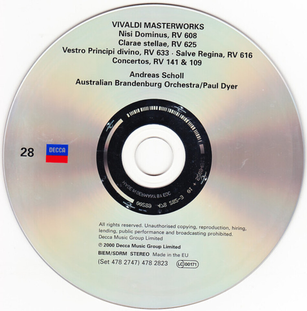 Сборник / Vivaldi Masterworks: Complete Concertos & Sonatas Opp.1-12 - Gloria - Stabat Mater - Nisi Dominus - Cantatas (28CD)