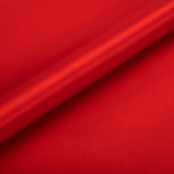 Ткань блузочная Poly satin 100 г/м², 100х145 см, 03 красный, Gamma PSS-001