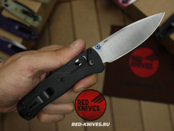 Нож Benchmade 535 Bugout G10 A+++ - черная рук., сатин клинок RK/Н44