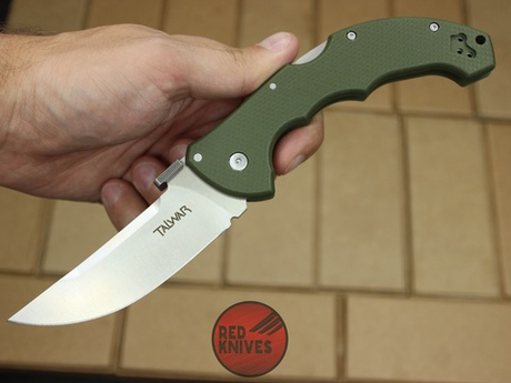 Нож Cold Steel Talwar 4 - зеленая рукоять 21TLVG