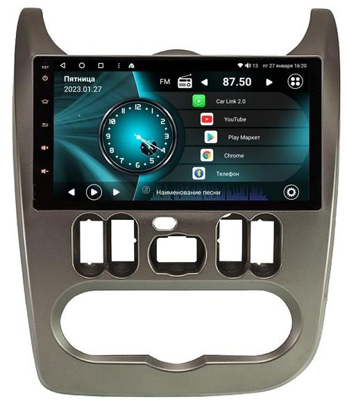 Магнитола для Renault Logan 2010-2014 - Vaycar VA63-0752 на Android 13, 4G SIM-слот