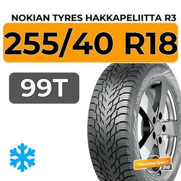 Nokian Tyres Hakkapeliitta R3 255/40 R18 99T XL