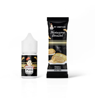 Купить Candy Man Salt 27 мл - Nectarine Strudel (0 мг)