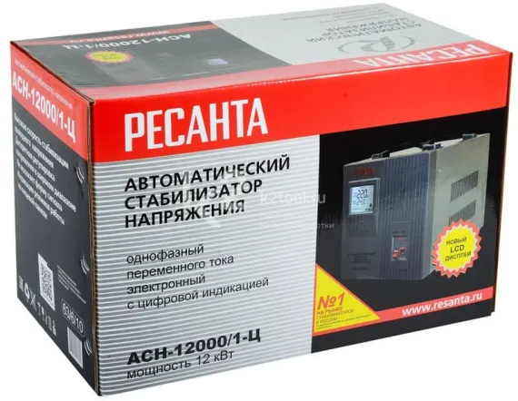 Стабилизатор напряжения Ресанта АСН-12000/1-Ц