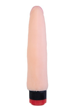 Реалистичный вибратор из кибер-кожи Onjoy Vibrating Cock Partner Vibe (Цвет: телесный)