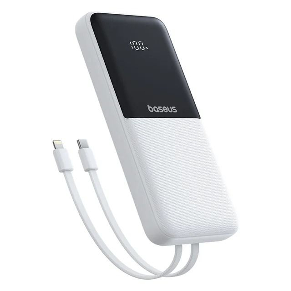 Внешний аккумулятор повербанк белый Power Bank 20000mAh 22.5W BASEUS