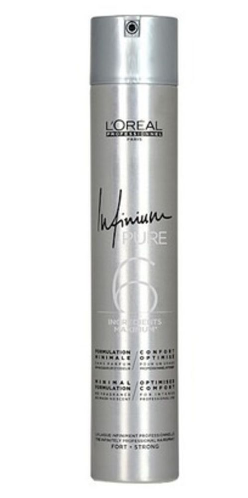 L'Oreal Professionnel Infinium pure Strong - Лак 500 мл (фикс.3)