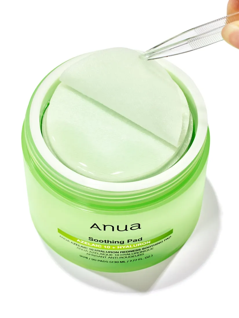 Anua Azelaic Acid 10 Hyaluron Redness Пэды с азелаиновой кислотой 90 шт