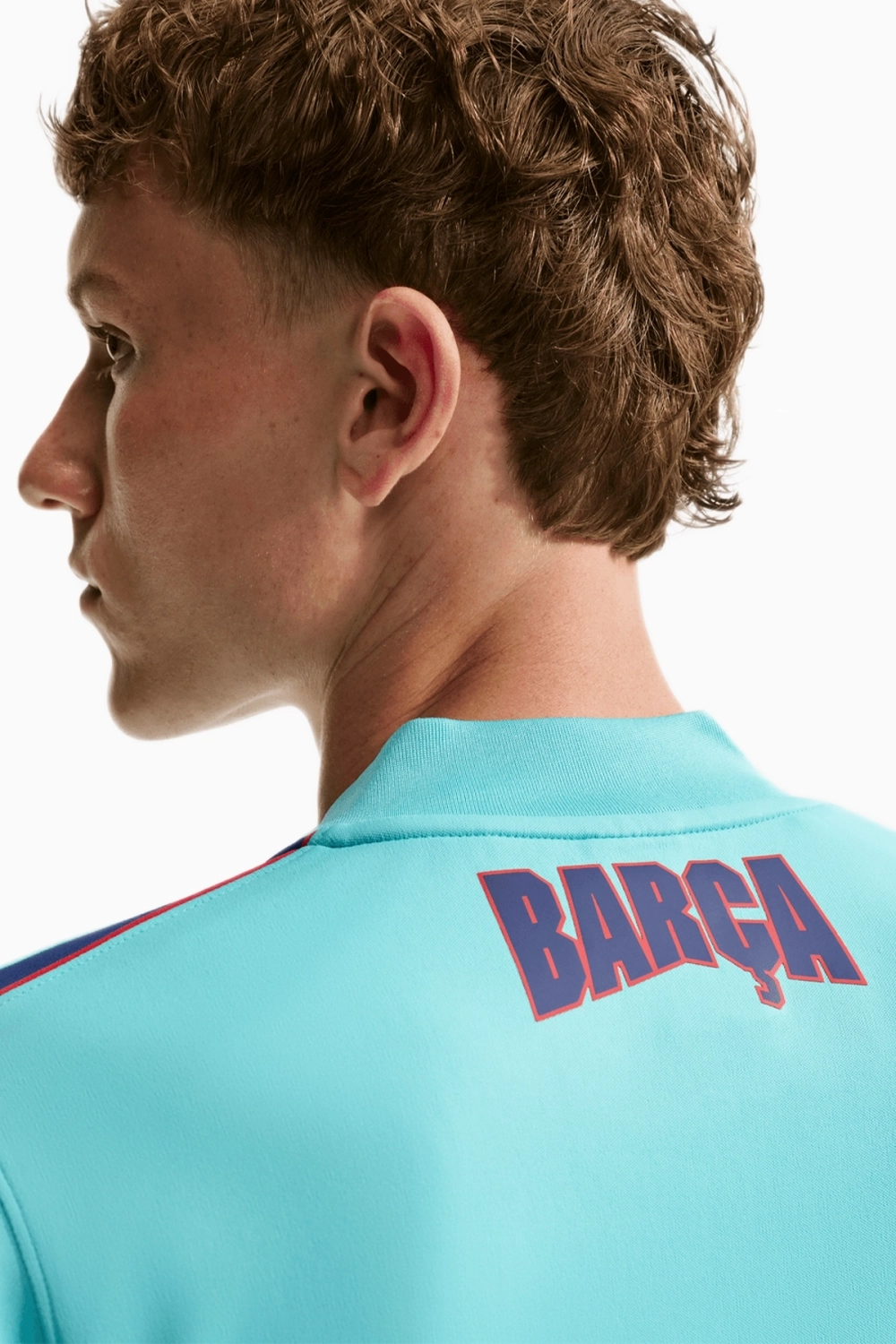 Кофта Nike FC Barcelona 26/27 Strike - бирюзовый